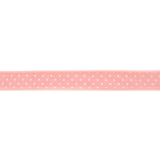 Webband Chambray Punkte – lachs, 