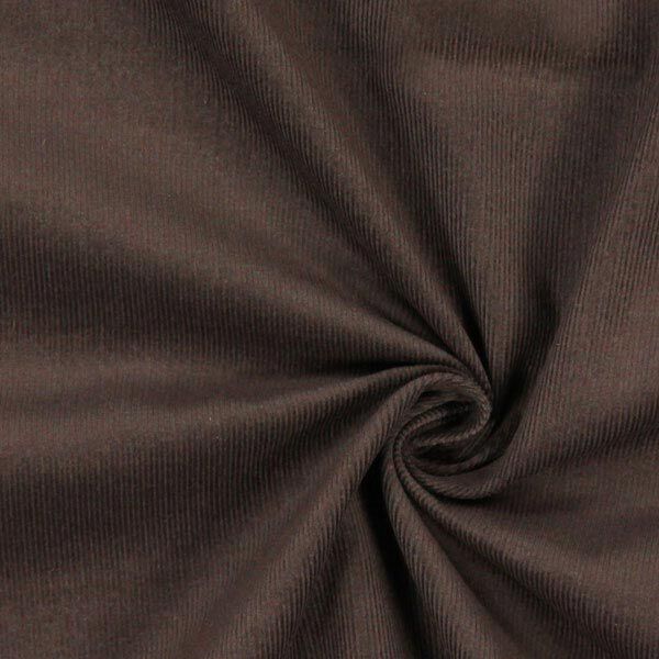 Feincord – dunkelbraun | Reststück 100cm