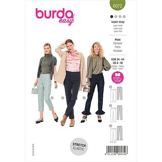 Hose | Burda 6072 | 34-44, 
