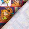Baumwollpopeline Scooby Doo als Comic Lizenzstoff – rot/farbmix,  thumbnail number 4