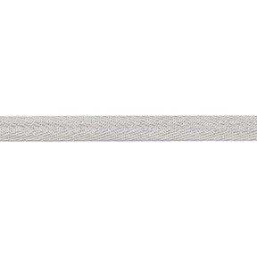 Webband Metallic [9 mm] – silber/silber metallic, 