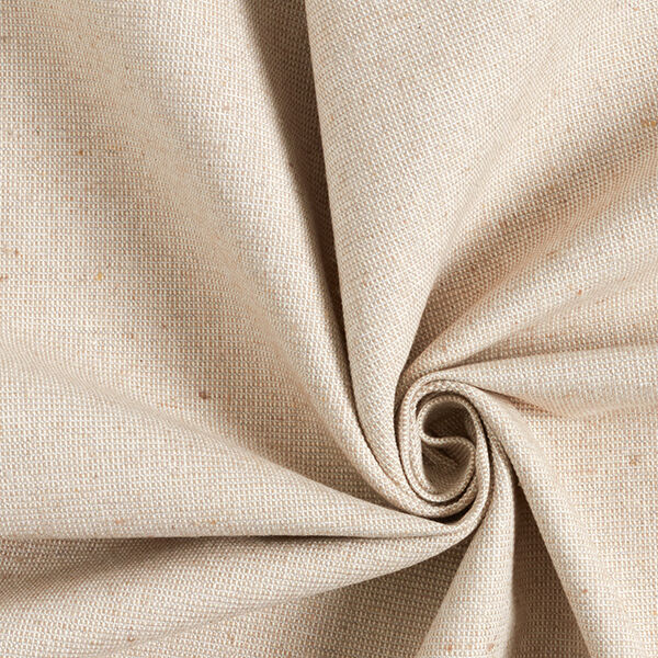 Dekostoff Halbpanama Rippenstruktur recycelte Baumwolle – beige – Muster,  image number 1