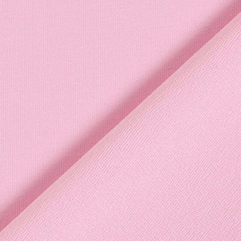 Leichter French Terry Uni – rosa, image number 3
