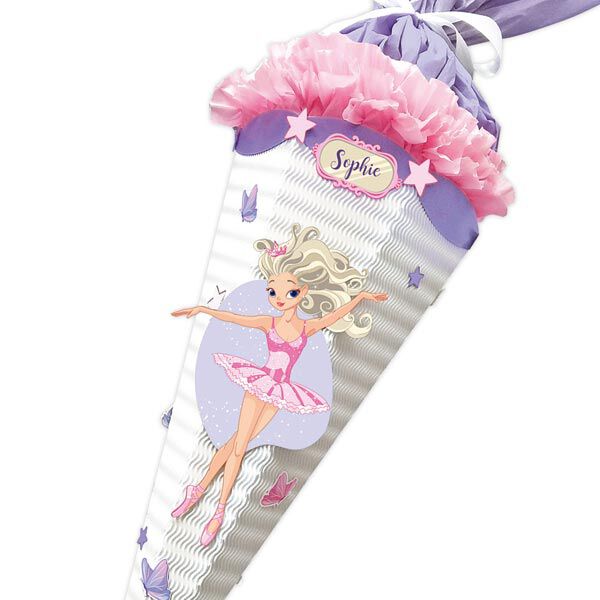 Schultüten-Bastelset "Easy Line" Ballerina, image number 2