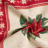 Dekostoff Gobelinstück Weihnachtsstern – rot,  thumbnail number 3