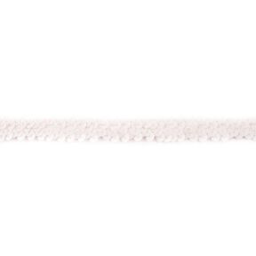 Elastische Paillettenborte [20 mm] – elfenbein, 