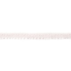 Elastische Paillettenborte [20 mm] – elfenbein, 