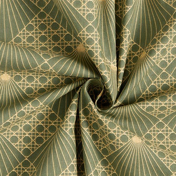 Baumwollstoff Cretonne Wienergeflecht – schilf,  image number 3