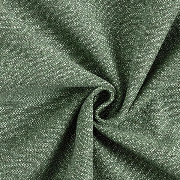 Polsterstoff Melange Gemma – dunkelgrün | Reststück 100cm