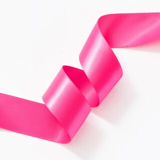 Satinband [25 mm] – intensiv pink, 