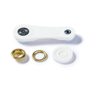 Ösen und Scheiben [Ø 11 mm] | Prym – gold metallic, 