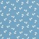 Baumwolljersey kleine Anker – hellblau/weiss,  thumbnail number 1