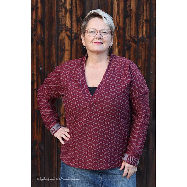 Pullover mit Kragen Vinta | Lillesol & Pelle No. 76 | 34-58