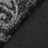 Mantelstoff Paisley und Pailletten – anthrazit/hellgrau,  thumbnail number 3