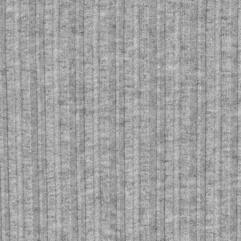 Rippenstrick Melange – hellgrau,  image number 1