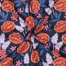 Baumwollpopeline Fresh Flowers | Nerida Hansen – nachtblau,  thumbnail number 3