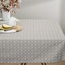 Baumwollstoff Cretonne Blumen und Ranken – silbergrau/weiss,  thumbnail number 8
