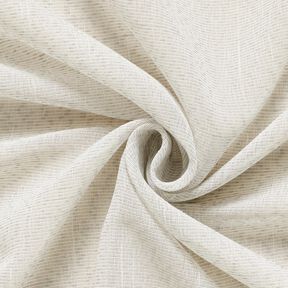 Gardinenstoff 300cm leichte Struktur &ndash; grau | Restst&uuml;ck 50cm, 