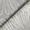 Dekostoff Jacquard Blätterkonturen – grau,  thumbnail number 4