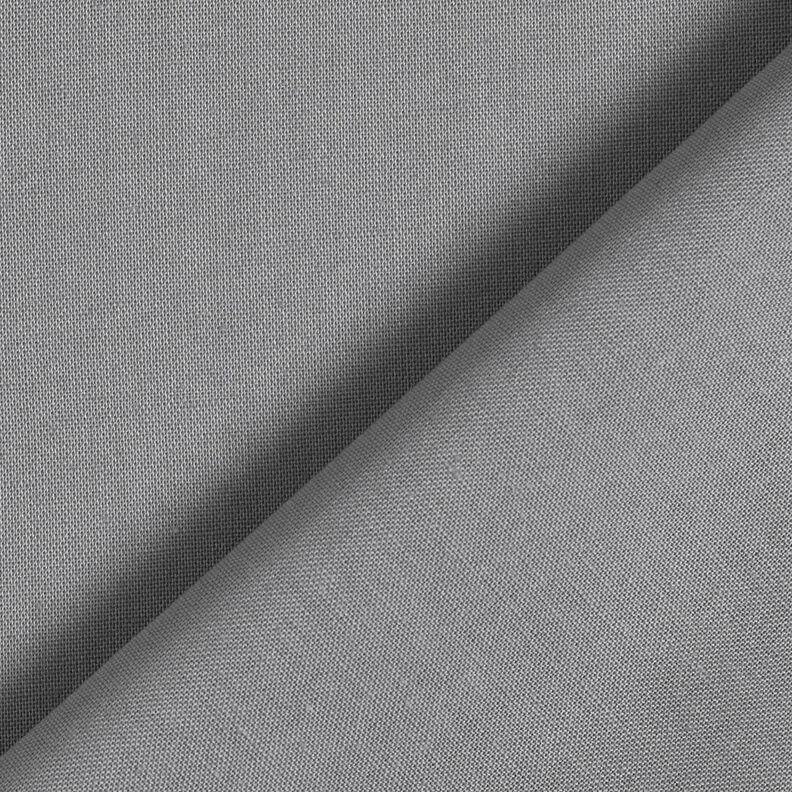 Baumwollstoff Cretonne Uni – elefantengrau, image number 3