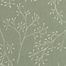 Dekostoff Halbpanama feine Zweige – helloliv,  thumbnail number 6