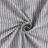 Leinen-Baumwoll-Mix breite Streifen &ndash; schwarz/weiss,  thumbnail number 3
