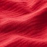 Musselin / Doppel-Krinkel Gewebe – rot,  thumbnail number 3