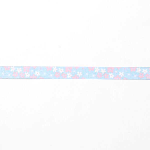 Satinband Blumen – rosa/pink,  image number 2
