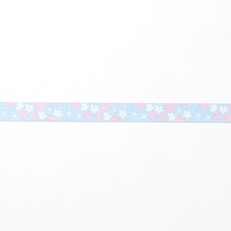 Satinband Blumen – rosa/pink,  image number 2