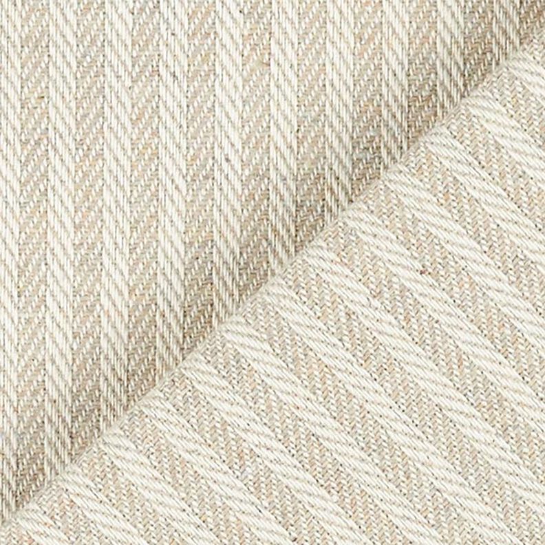 Möbelstoff Jacquard Streifen – beige,  image number 3