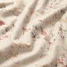 Stretchvelours mit Sherpa-Abseite zarte Blumen | Katia Fabrics – natur,  thumbnail number 3