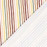 Baumwolljersey bunte Streifen – elfenbein/schilf,  thumbnail number 4