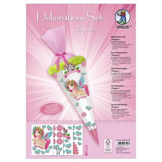 Dekorations-Set Pegasus, 