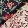 Dekostoff Gobelin kleine Blümchen – schwarz,  thumbnail number 5