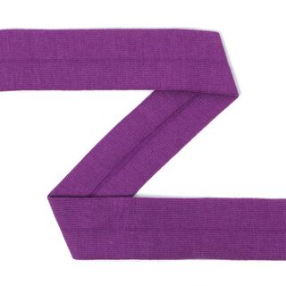 Jerseyband, gefalzt - violett, 
