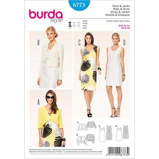 Kleid / Jacke | Burda 6773 | 34-44, 