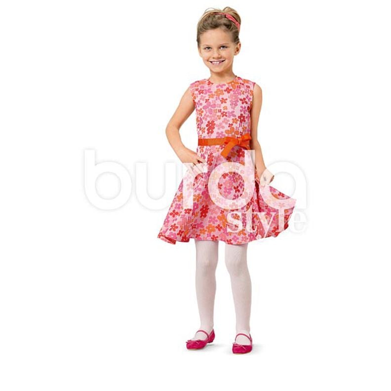 Mädchenkleid | Burda 9379 | 110-140,  image number 2