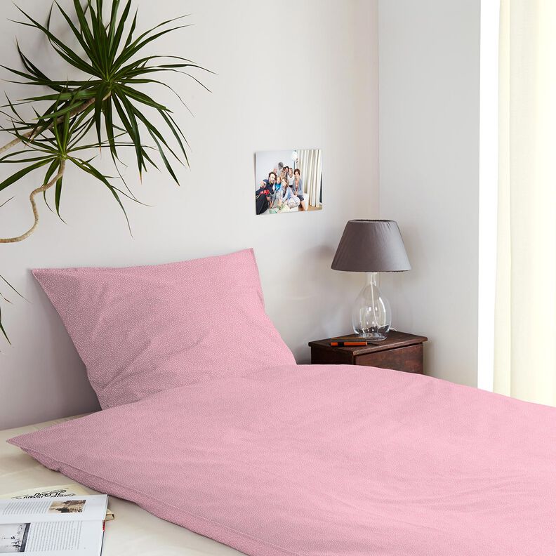 Baumwollstoff Cretonne feine Punkte – rosa, image number 7