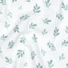 Musselin/ Doppel-Krinkel Gewebe Zweige | Poppy Fabrics – weiss/schilf,  thumbnail number 2