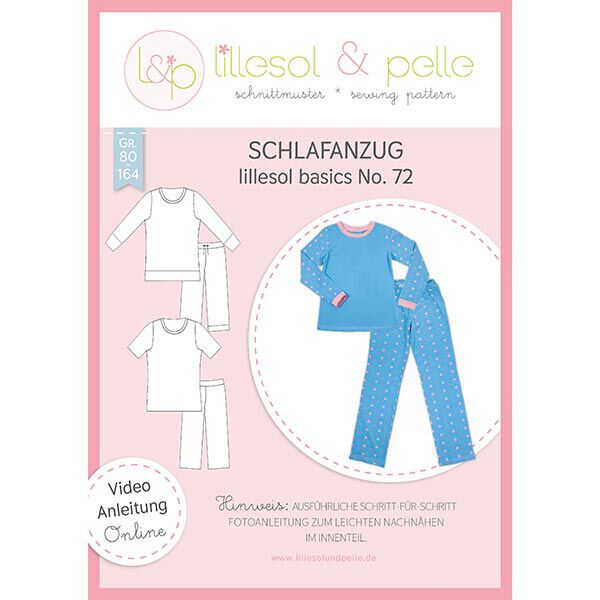 Schlafanzug | Lillesol & Pelle No. 72 | 80-164,  image number 1