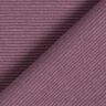 Ottoman-Rippenjersey Uni – aubergine,  thumbnail number 4