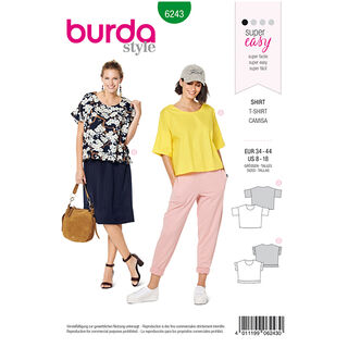 Shirt | Burda 6243 | 34-44, 