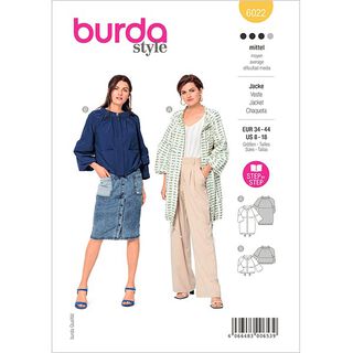 Jacke | Burda 6022 | 34-44, 
