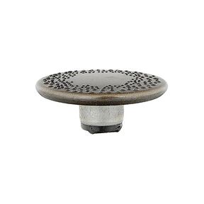Jeanspatentknopf - altsilber metallic, 