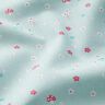 Popeline Igel und Pilze – babyblau,  thumbnail number 2