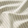Leinen-Baumwoll-Mix breite Streifen – dunkelbeige/weiss,  thumbnail number 2