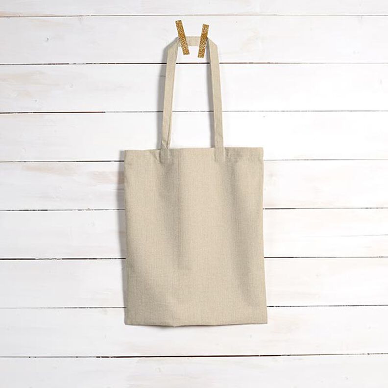 Outdoorstoff Jacquard kleines Zickzack – beige,  image number 8