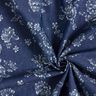 Chambray kleine Rosen – marineblau/wollweiss,  thumbnail number 3