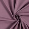 Baumwolljersey Medium Uni – aubergine | Reststück 90cm,  thumbnail number 1