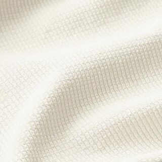 Polsterstoff Cordoptik Wellen – wollweiss | Reststück 50cm